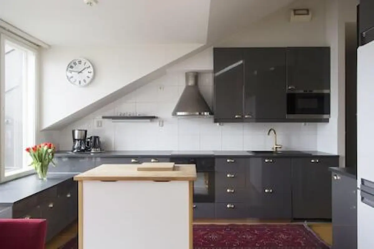 2ndhomes 2BR Penthouse with Balcony and Sauna – Affordable hotel in Helsinki