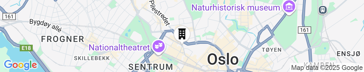 Map for Thon Hotel Rosenkrantz