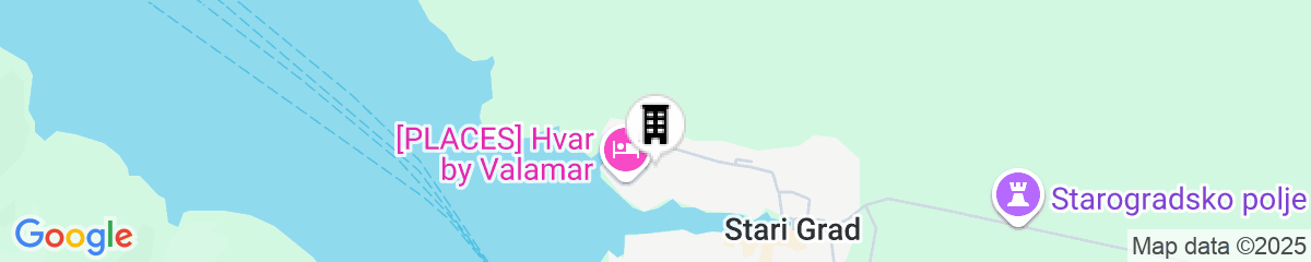 Map for Valamar Amicor Resort 