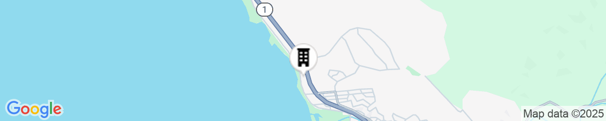 Map for Sand Pebbles Inn