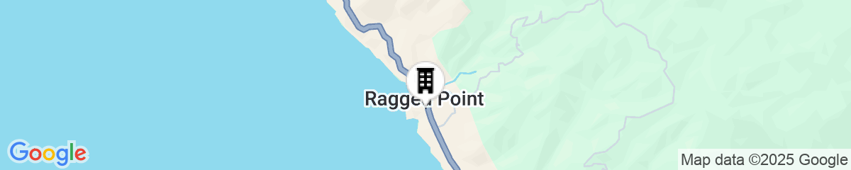 Map for Ragged Point Inn and Resort