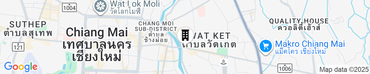 Map for The Bridge An Eclectic Luxotel Chiangmai