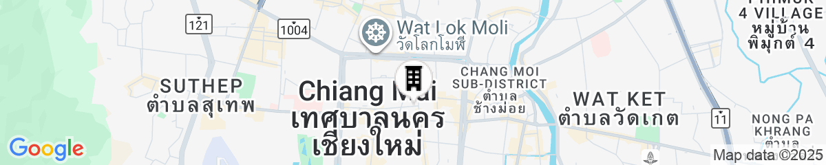 Map for Villa Duang Champa