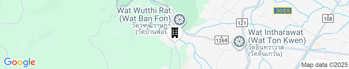 Map for Chiangmai Royal Creek