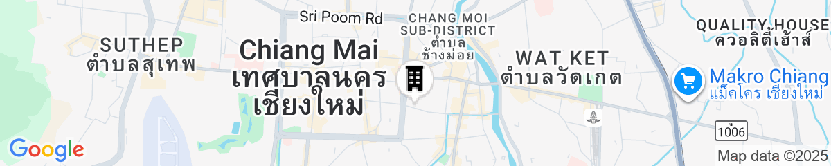 Map for ON Thapae Chiang Mai