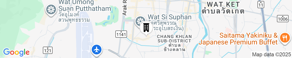 Map for Lis Hotel Chiangmai