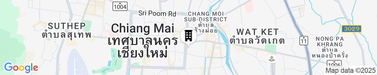 Map for Lanna Thaphae Hotel