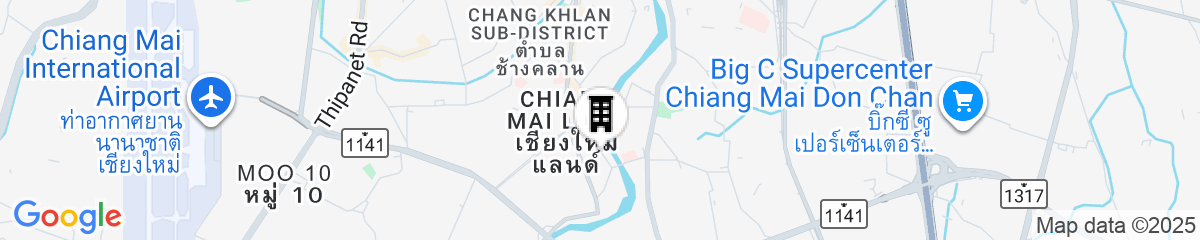 Map for Chorlada Lanna Hotel
