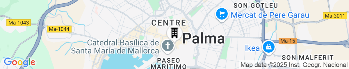 Map for Hotel Cappuccino - Palma