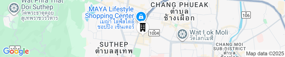 Map for The Craft Nimman