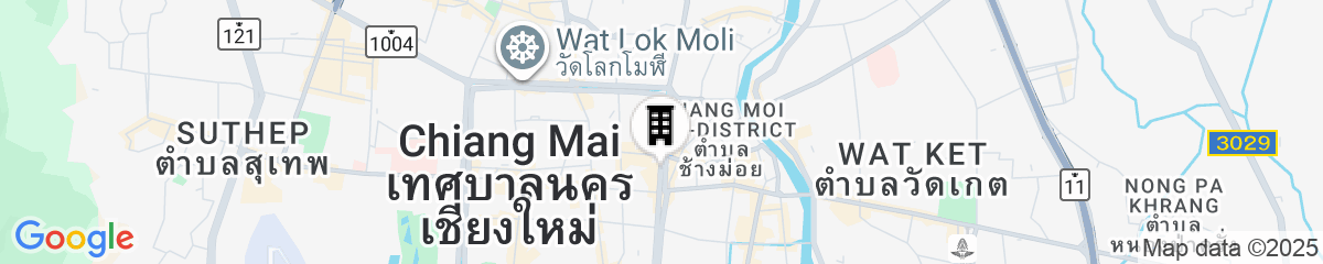 Map for Tapae Gate Villa