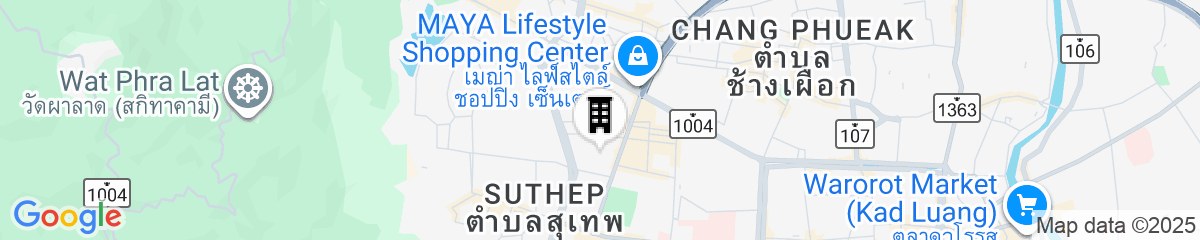 Map for Kantary Hills Chiang Mai