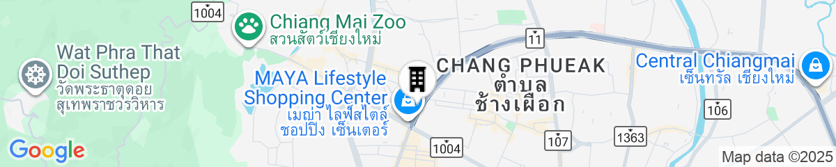 Map for Hotel MAYU Chiang Mai