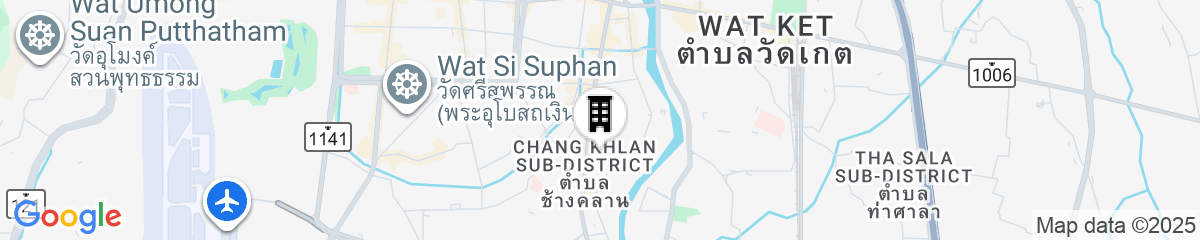 Map for The Empress Hotel Chiang Mai