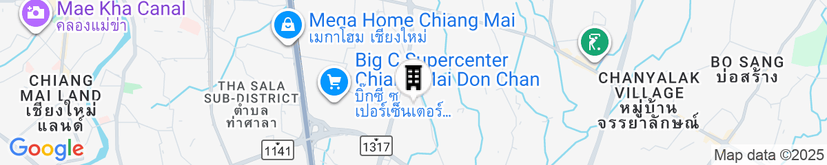 Map for The Oriental Siam Resort