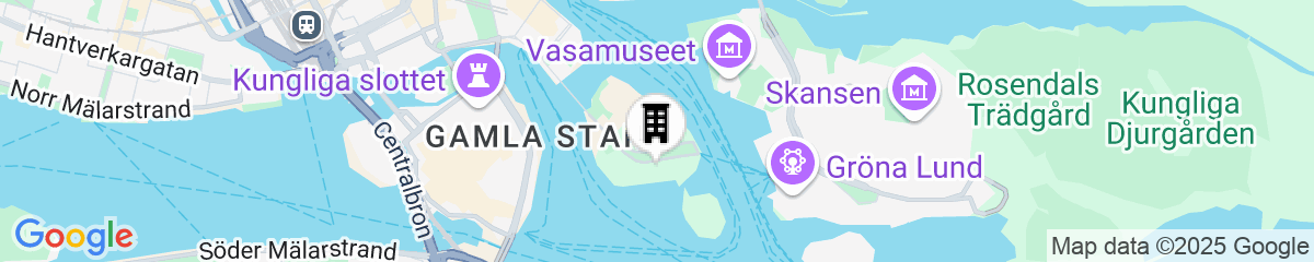 Map for Hotel Skeppsholmen, Stockholm, a Member of Design Hotels