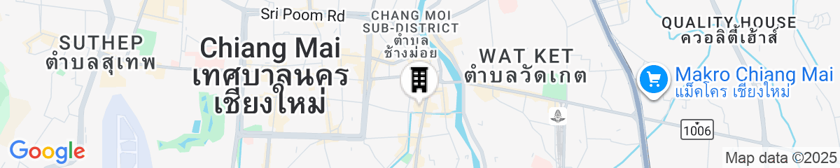 Map for Chiang Mai Marriott Hotel