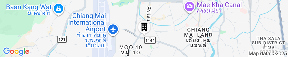 Map for Baan U Sabai Boutique House