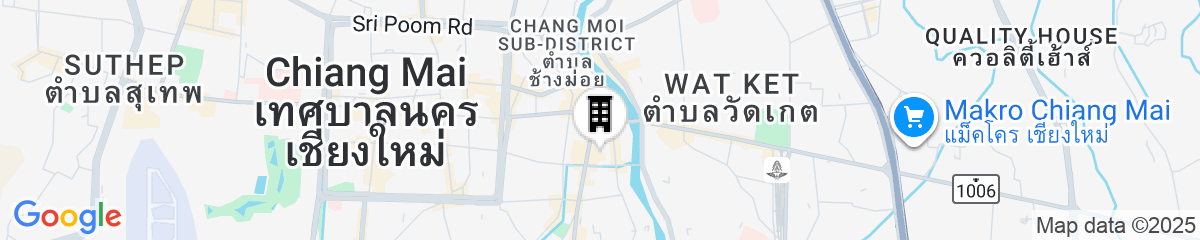 Map for NightBazaar Inn Hotel