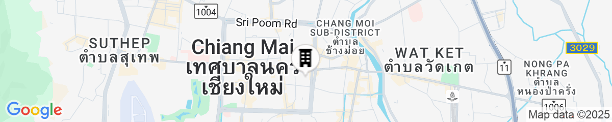 Map for iThaphae Hotel