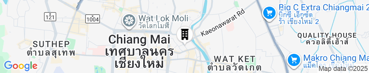 Map for Darley Hotel Chiangmai