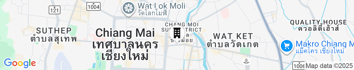 Map for The Signature Hotel Thapae