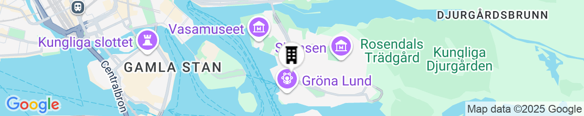 Map for Backstage Hotel Stockholm