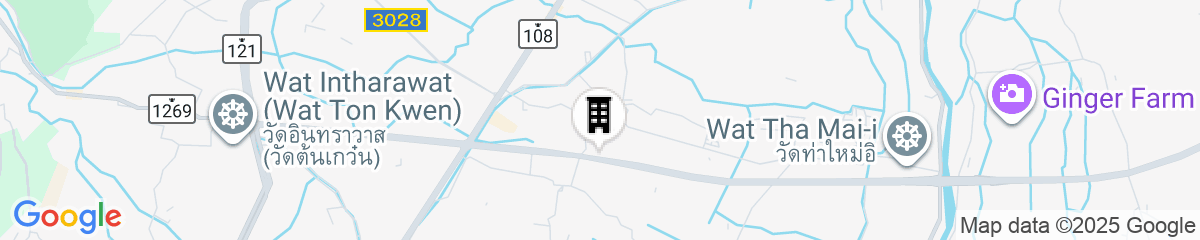 Map for Chiang Mai Las Orquideas Resort