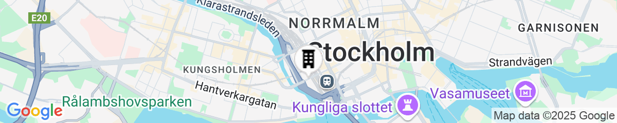 Map for Radisson Blu Waterfront Hotel