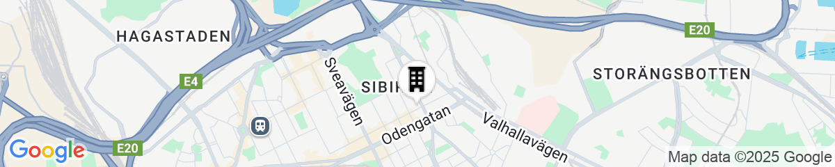 Map for Clas på Hörnet