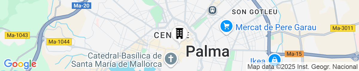 Map for AH Art Hotel Palma - Adults Only