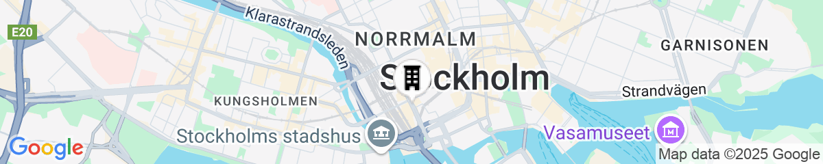 Map for Scandic Continental