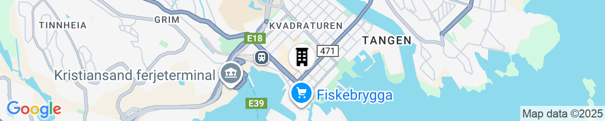 Map for Thon Partner Hotel Norge