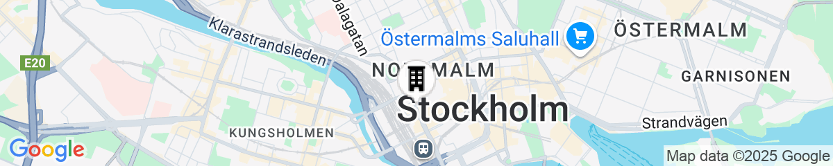 Map for ProfilHotels Central