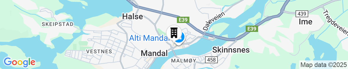 Map for Kjøbmandsgaarden Hotel