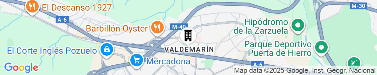 Map for Hotel Aravaca Village