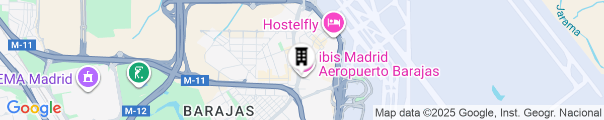 Map for ibis Madrid Aeropuerto Barajas