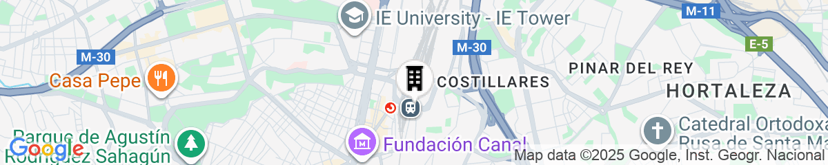 Map for Hotel Chamartin The One