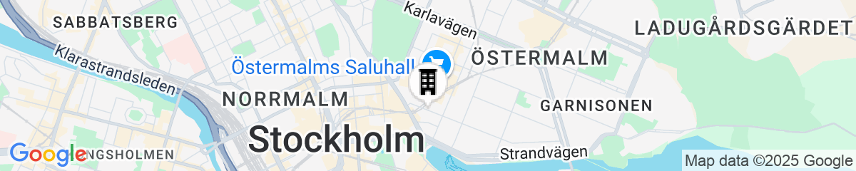 Map for ProfilHotels Riddargatan