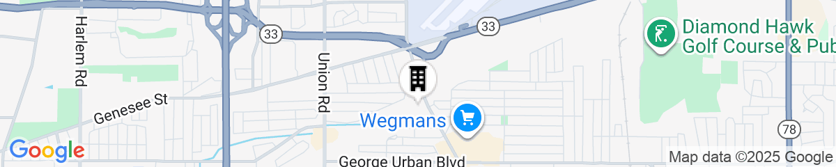 Map for Homewood Suites by Hilton Buffalo Airport