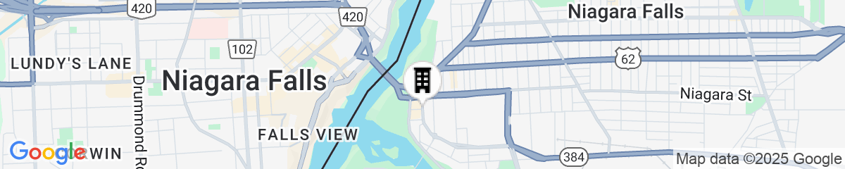Map for Comfort Inn The Pointe