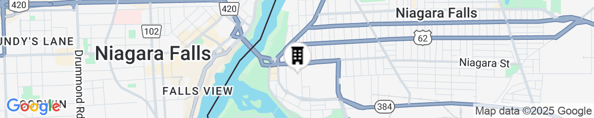 Map for Sheraton Niagara Falls