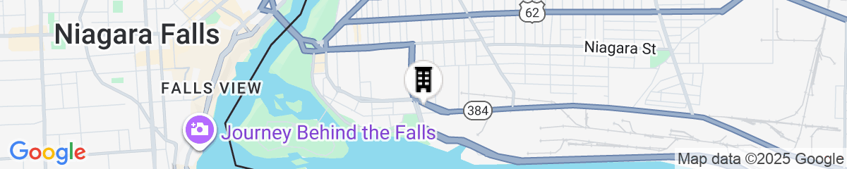 Map for Courtyard by Marriott Niagara Falls USA
