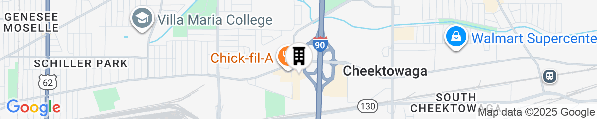 Map for Residence Inn by Marriott Buffalo Galleria Mall