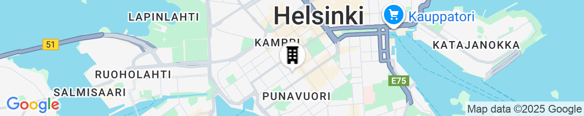 Map for Lapland Hotels Bulevardi