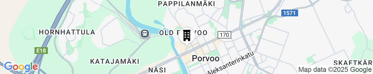 Map for RUNO Hotel Porvoo