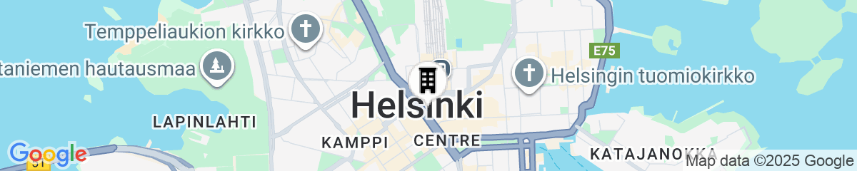 Map for NH Collection Helsinki Grand Hansa