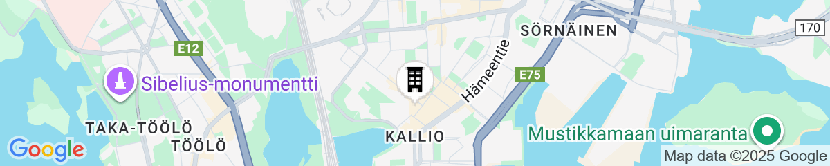 Map for Citybox Helsinki