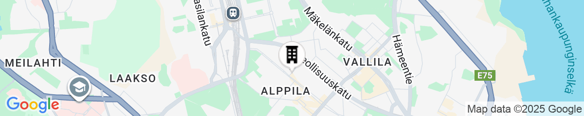 Map for The Folks Hotel Konepaja