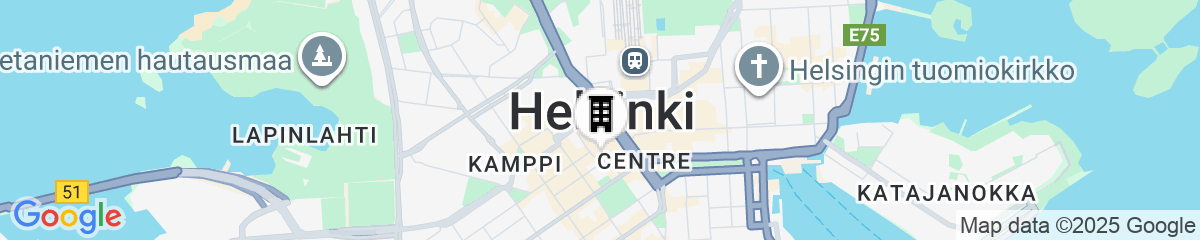 Map for Solo Sokos Hotel Torni